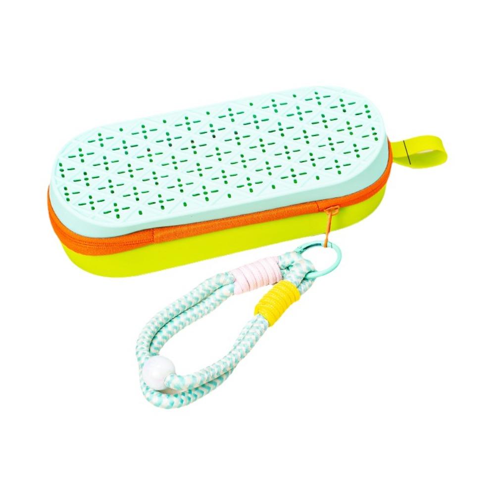 Large Capacity Swimming Glasses Case Drain Hole Swim Goggle Storage Box Travel