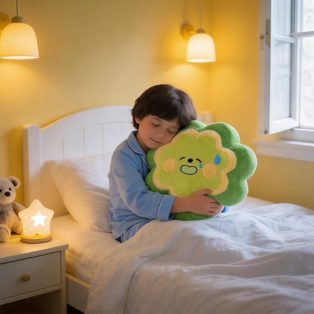 Creative Cute Gourd Plush Pillow With Comforting Soft Toy For Home And Office Decor