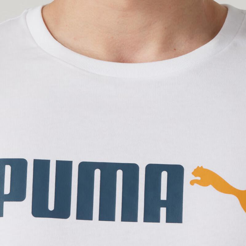 PUMA Men's Summer ESS 2 Color No. 2 Short Sleeve T-Shirt 691341-02