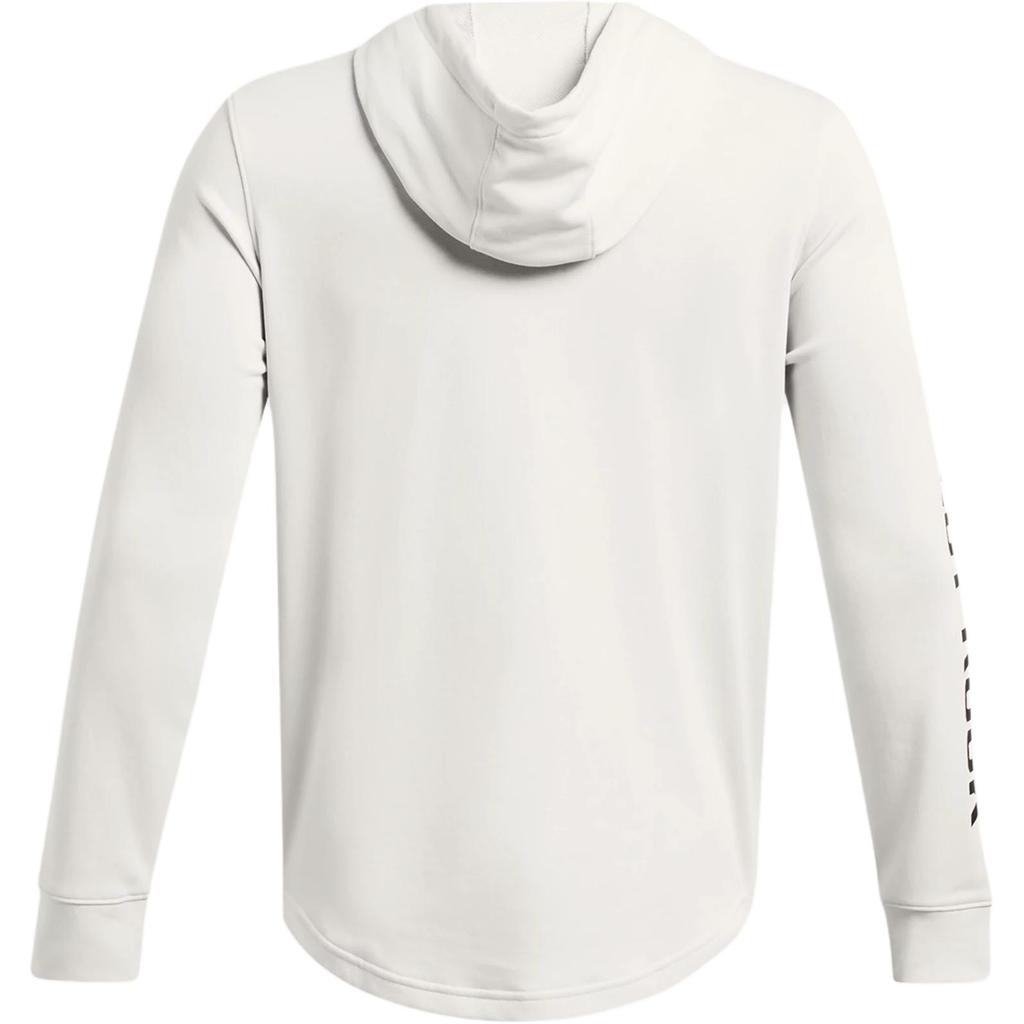Under Armour Sports Leisure Hooded Sweatshirt Men Off-White 1377428-114