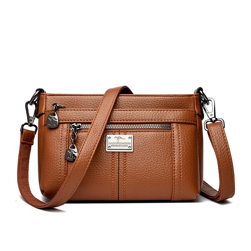 Multi-pocket Shoulder Bag, Retro and Lightweight, Mom Bag, Crossbody Bag