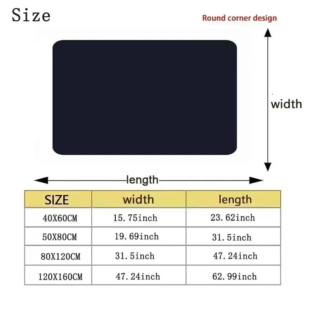 Japanese Anime Naruto Carpet Living Room Bedroom Kitchen Balcony Rug Non-slip Washable Mat Home Exquisite Home Ins Rug
