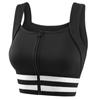 High Support Front Zip Sports Bra For Women Yoga Running