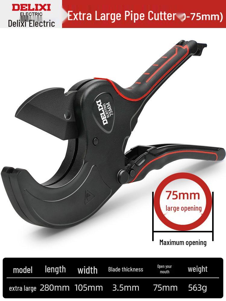 Delixi Elektrischer Rohrschneider: PPR, PVC, PE, Heißschmelzschere