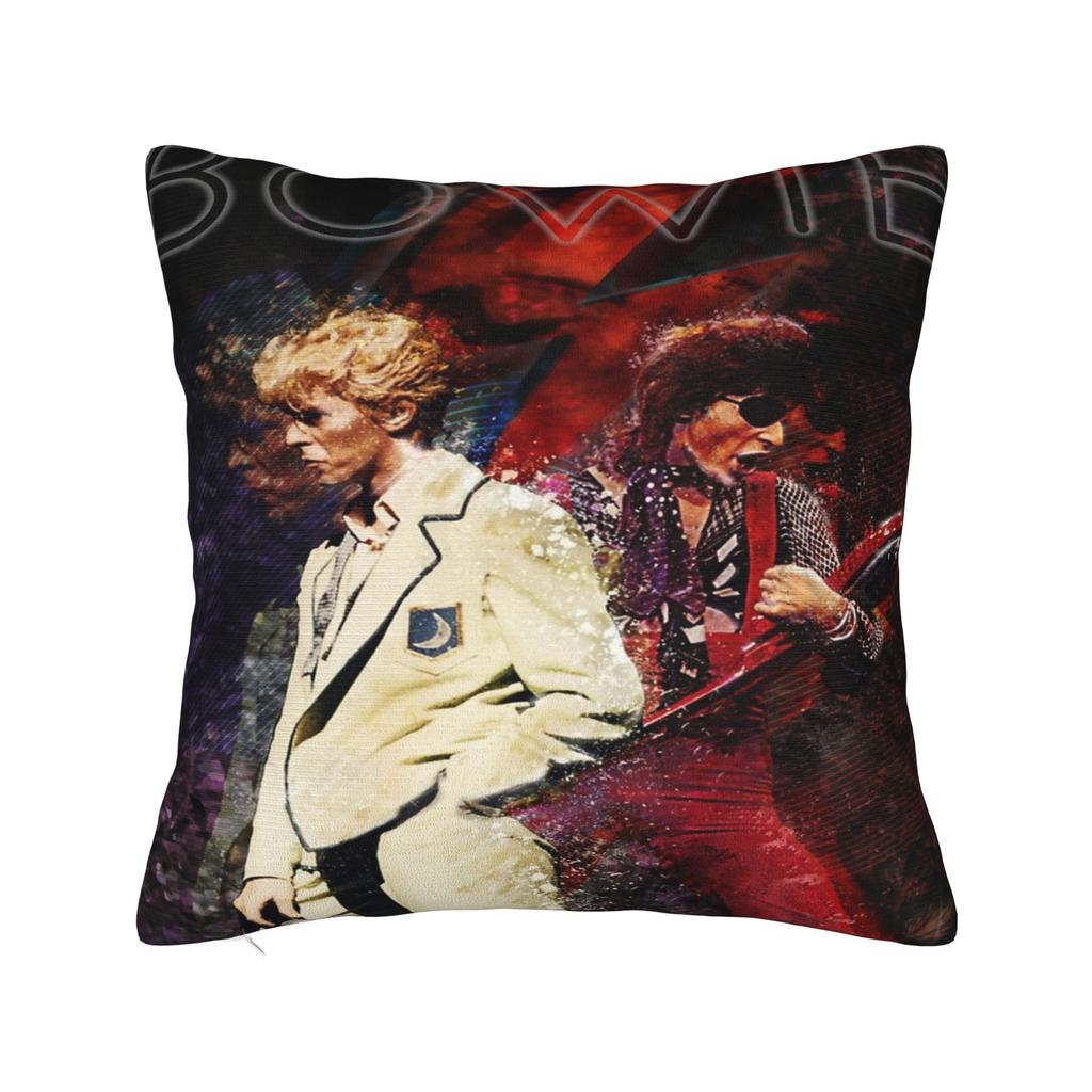 Warm Bedroom Cool Davids Star Bowied Singer Decor Pillowcases Merch  Pillow Covers Zippered Multi-Size