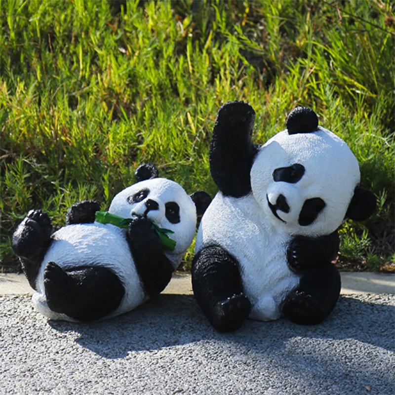 Yingshi Garden Resin Panda Ornament