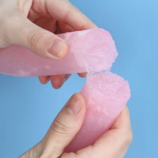 Einweg-Eis am Stiel Beutel Doppelreißverschluss Siegel Eis am Stiel Beutel Lebensmittelqualität Gefrierbeutel für Joghurtriegel Frucht Smoothies Eisbonbon Snacks