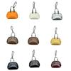 Small Keychain Bags Pendant Fashion PU Leather Keyring Decors for Women Bag Charm for Travel Sports and Daily Use