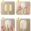 Multi purpose five in one cup cleaning tool with long handle and 360 degree rotation for baby bottle cleaning brush