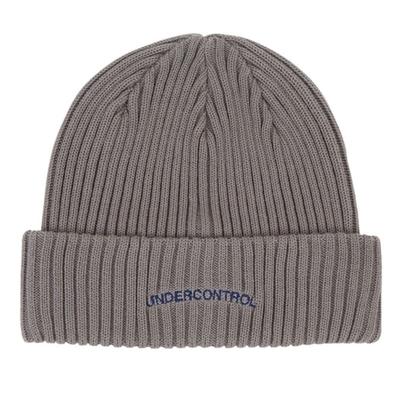UNDERCONTROL BEANIE / COLLEGE CREW /m CHARCOAL