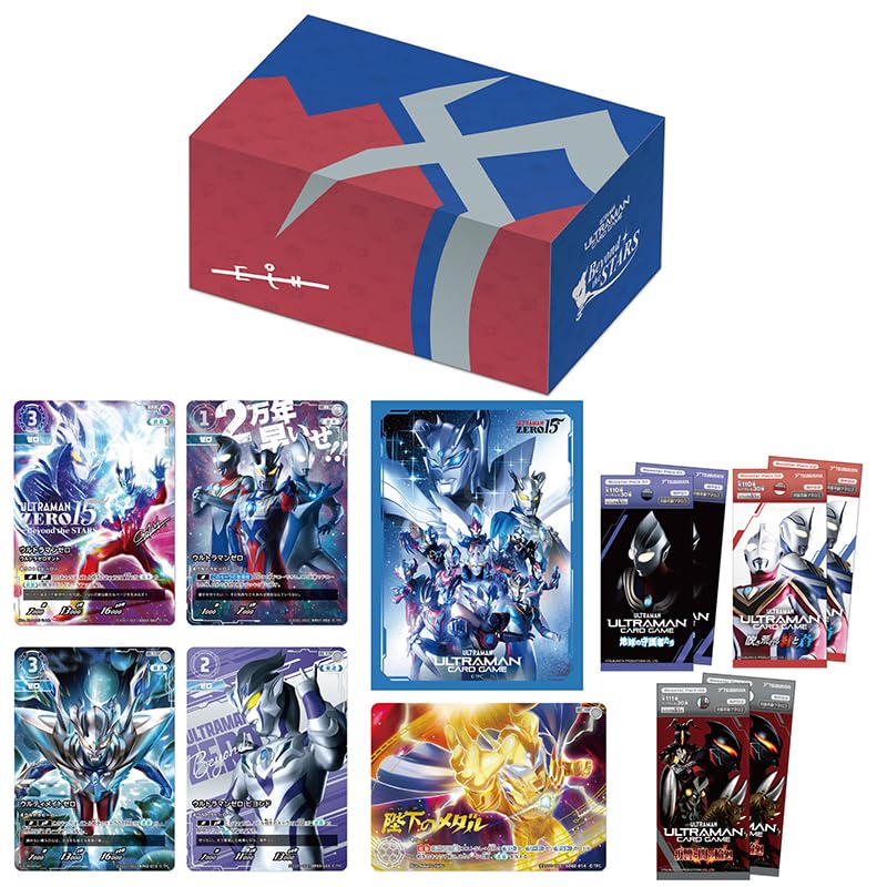 

Дополнительный набор карточной игры Ultraman 01 Beyond the STARS