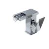 LED Waterfall Faucet for Bathroom Sink - Hot & Cold Water Basin Tap