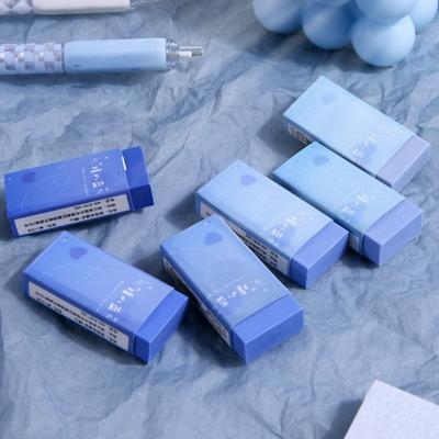 6 szt. Szykowne gumki gradientowe Styl INS Gumka do ołówków Urocza gumka do ścierania Uczeń