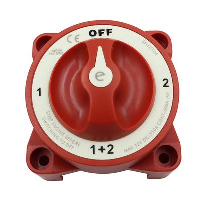 32V DC 350A 4 Position 9002 E-Serie Marine Bootsbatterieschalter-Wahlschalter
