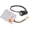 Regolatore di Velocità Controller 12V 250W con Set di Blocco Elettrico per Bicicletta Elettrica EBike
