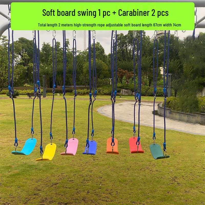 Children's Indoor/Outdoor Climbing and Swing Training Set with Rope Ladder
