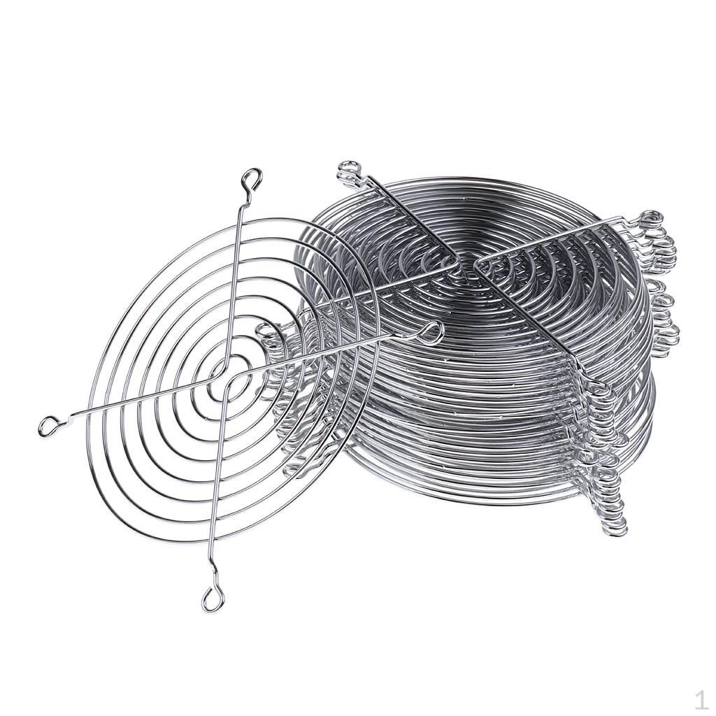 

20xHeatsink/Cooling/Cooler/Extractor Fan/ Metal Grill Finger Guard 12cmx12cm