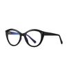 Leopard Frame Round Presbyopic Glasses Women Fashion TR90 Farsightedness Spectacles 0 To +6 0
