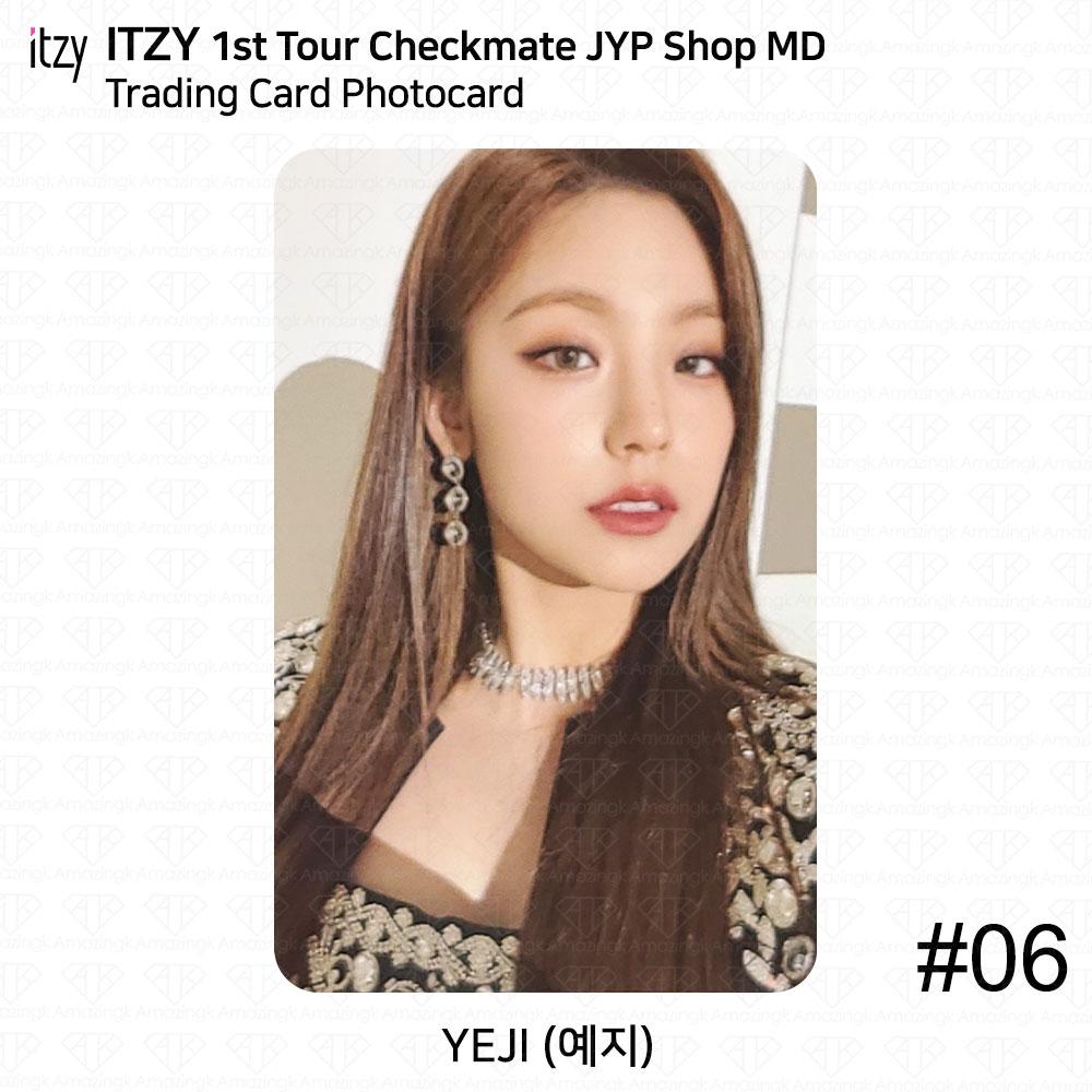 ITZY 1st Tour Checkmate Official MD Trading Card Photocard JYP SHOP KPOP K-POP