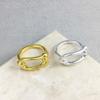 Personalized European UNOde50 Horseshoe Buckle Ring - Unique High-End Couple Design