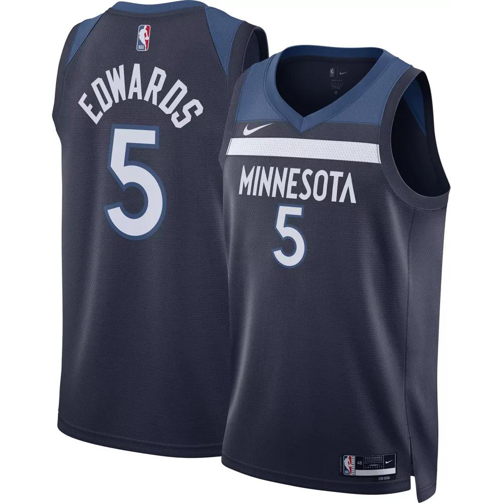 New Nike Basketball Jerseys Men Blue DN2013-427