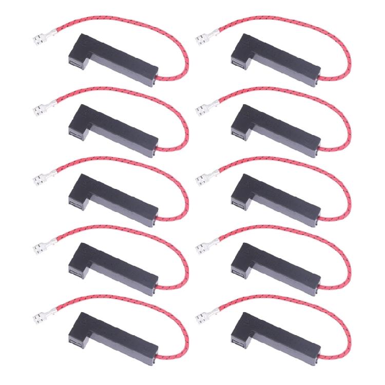 

Set of 10 Microwave Replacement Fuses Microwave Oven Insurance Replacement Part 800mA