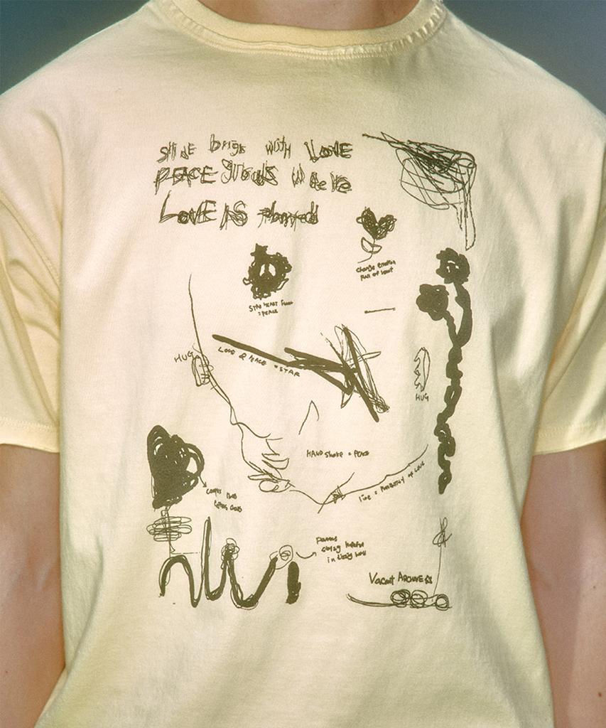 Beikeonteuakaibeu Evan Artwork T-Shirt (3Color)