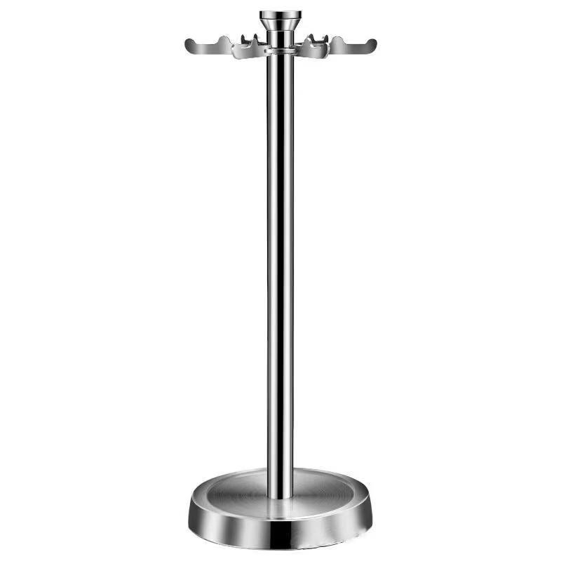 Wutuo Rotating Stainless Steel Kitchen Storage Rack with 12 Slots