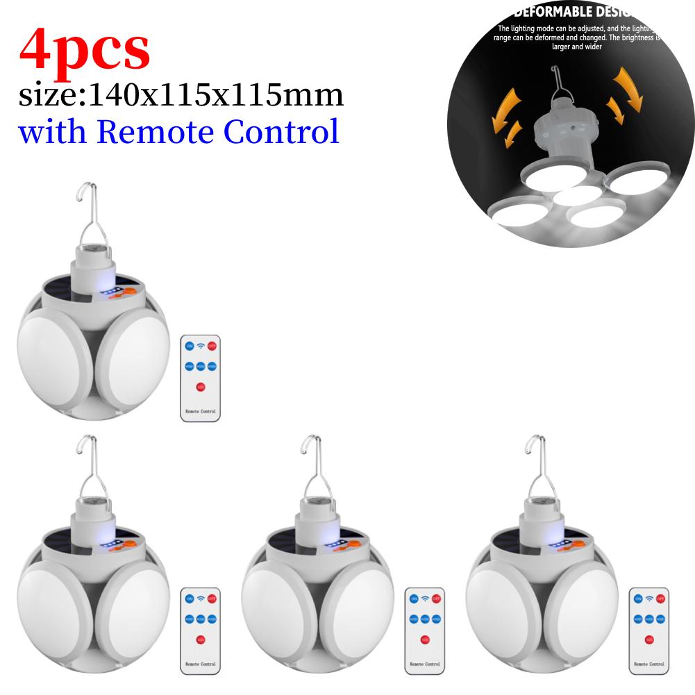 Outdoor Hiking Tent LED Solar Soccer Light Bulb Searchlights USB DC Rechargeable Portable Lantern Flashlight Camping Supplies