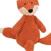 JELLYCAT Forest Animal Series Striped Fleece Fox Cute Orange Doll Plush Doll 33cm Height