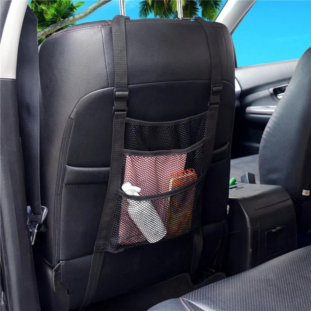 Multi-functional Design Mesh Storage Bag Car Protective Net  Pet Accessories Storage