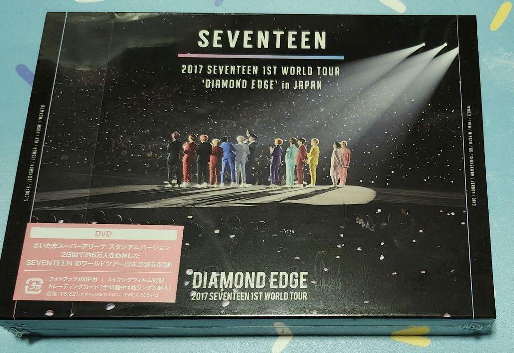 [USED] SEVENTEEN DVD 'DIAMOND EDGE' in JAPAN