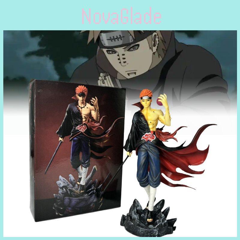 Amazing Naruto Resonance Series Gk Ten Years Hundred Ninjas Pain Statue Toy Model 23cm Pvc
