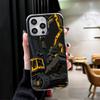 Excavating Machinery Cool Shockproof Phone Case for iPhone 17 Air 16 16E 15 Pro Max 14 Plus 13 Mini 12 Back Cover Anti Fall Fund