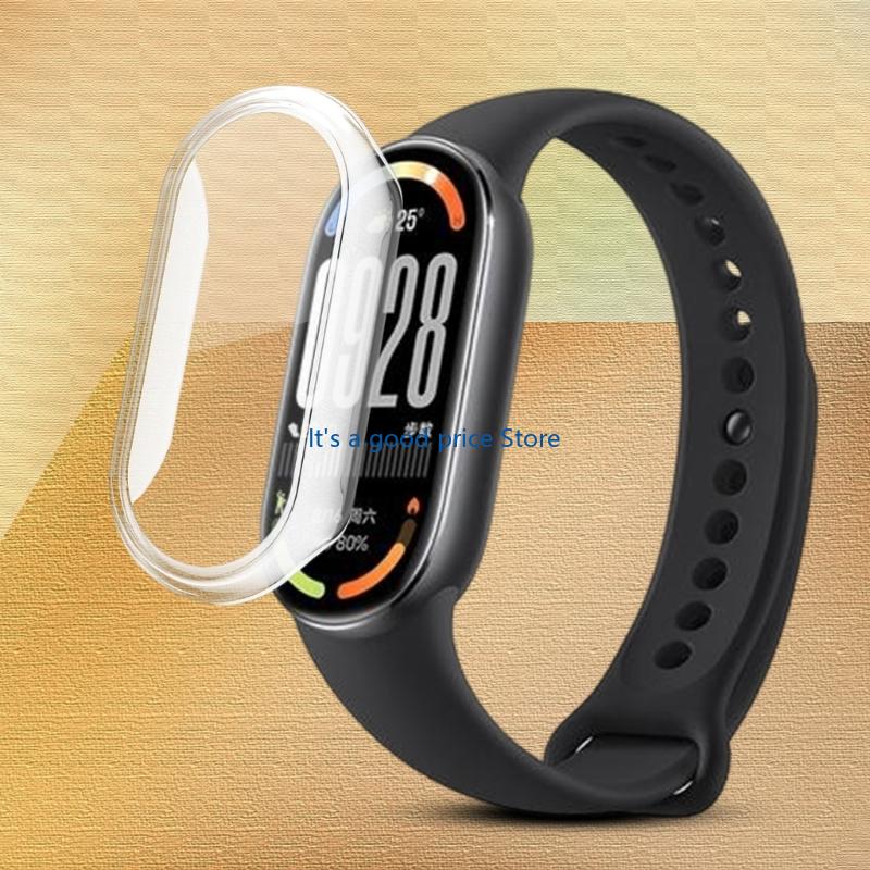 PC Protective Cover Comfort Wear Half Wrap Enclosed Case Sleeve Housing for Smartwatch Antiscratch and Impact Resistant