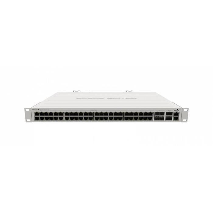 Switch 48 ports - MikroTik - CRS354-48G-4S+2Q+RM - Blanc - Rackmount - 40 Gbps