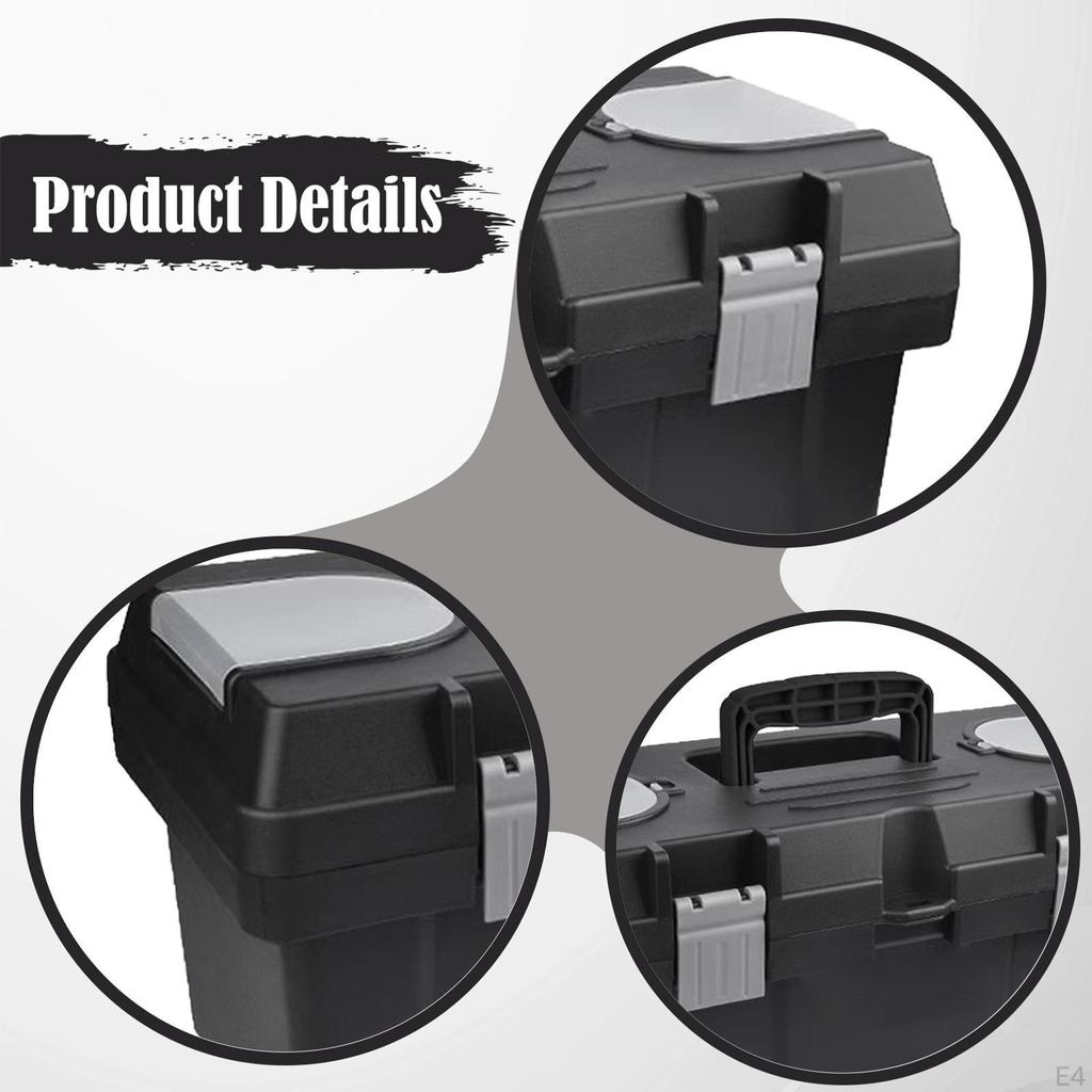 Portable , Storage Organizer, Hard Case for Electrician Maintenance.