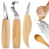 Kasanidika Wood Carving Kit with Hook Carving Wood Stainless Paper Fine for Personal Traditional DIY Seal for Hard and Soft for and Professionals