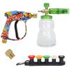 Heavy Duty 40° Wide Angle Sprayed Pressure Washer with Ergonomic Grip and Multiple Angle Nozzles for Driveway Cleaning