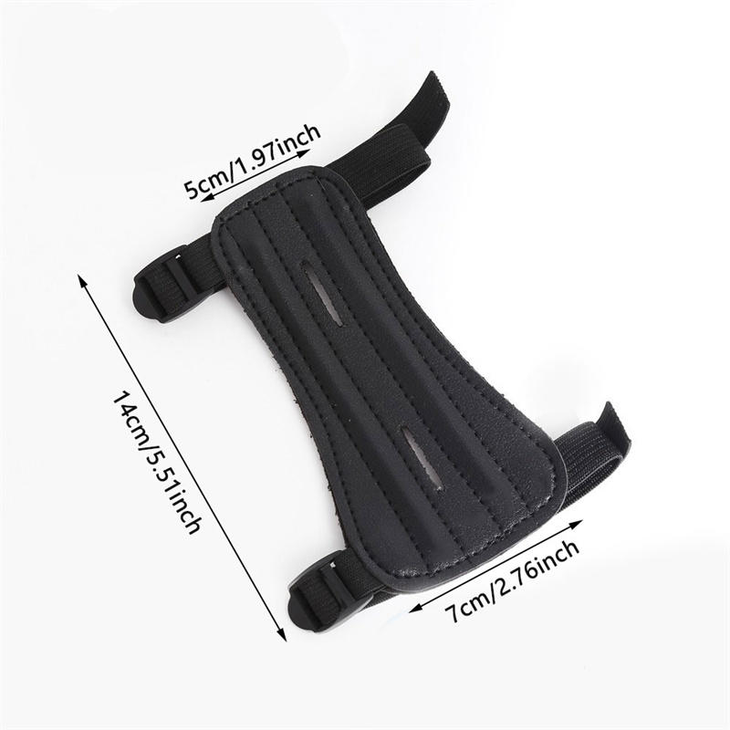 PU Archery Equipment Arm Guard Protection Forearm Safe Adjustable Bow Arrow Hunting Shooting Training Accessories Protector