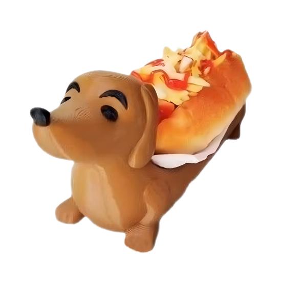 Dachshund Brett Gjenbrukbart Pølsebrett Dachshund Formet Fatbrett Matfat Middagsbrett for Smørbrød Snacks