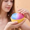 Kolorowe Tęczowe Pierożki Squishy Miękkie Powolna Sprężystość Bułka na Parze Squishy Ściskanie Le Z Parowarem Fidget
