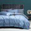 High-end four-piece set Class A 100S long-staple cotton solid color pure cotton four-piece set
