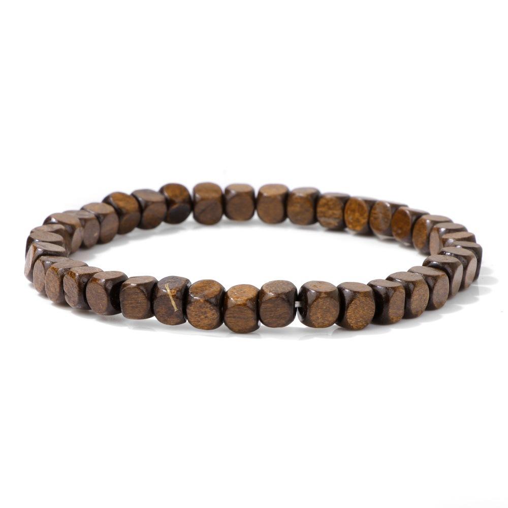 JYL TS Bracelet Men's  Volcanic Stone Crown Set Bold Enhances Authority And Luck