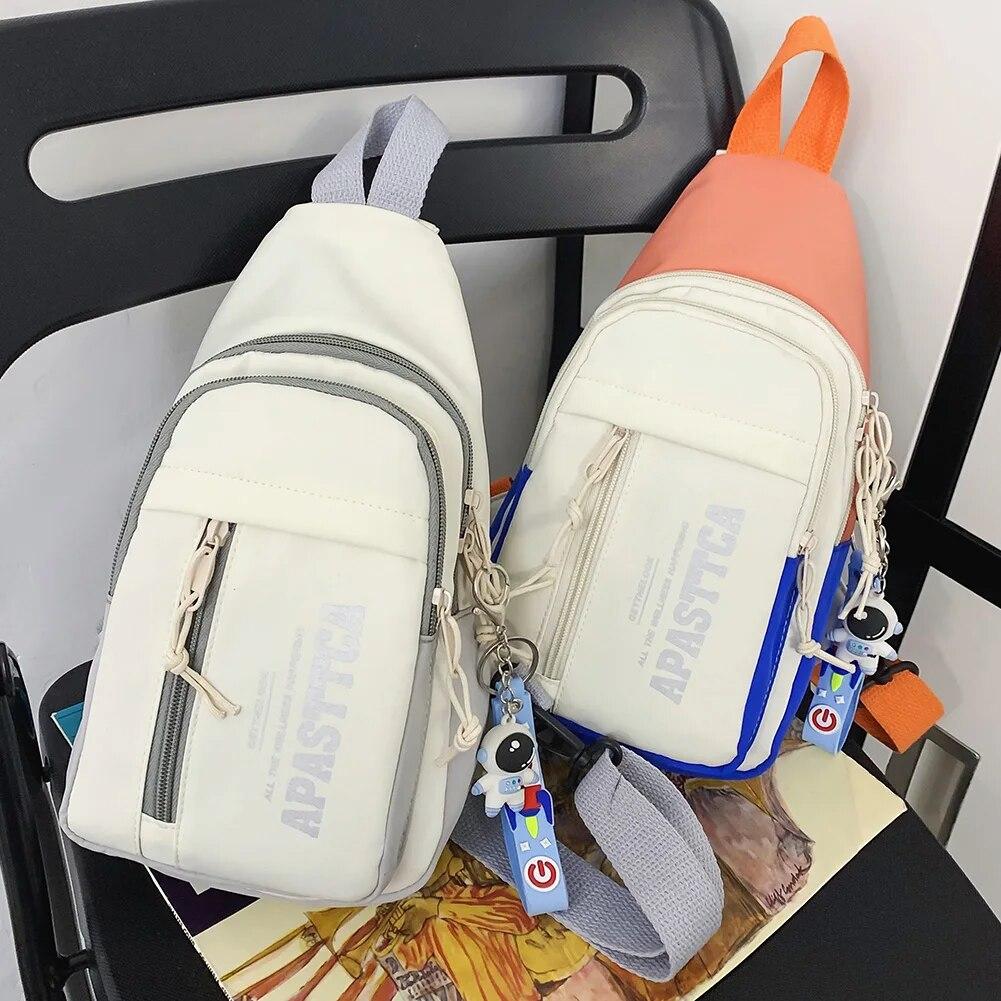 2026 Small Chest Bag Men Women Sling Waist Pack Phone Pocket Cross Body Shoulder Bag Fanny Pack Waterproof Male Handbag Outdoor