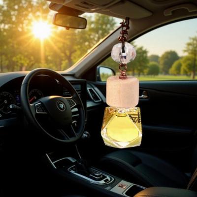 Rearview Mirror Car Perfume Pendant with Essential Oil