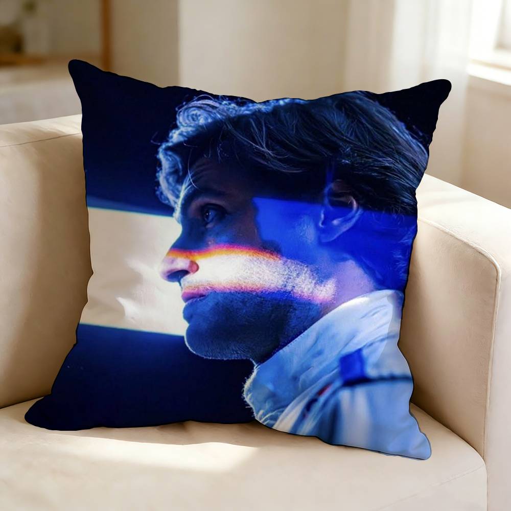No  Spanish Driver CCarlos SSainz   Square DoubleSided Printed Pillow Case Bedroom Bedside Pillow Sofa Cushion Cover