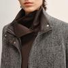 Less Casual Stand Collar Short Jacket