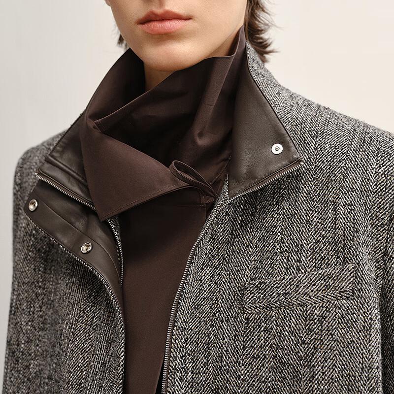Less Casual Stand Collar Short Jacket