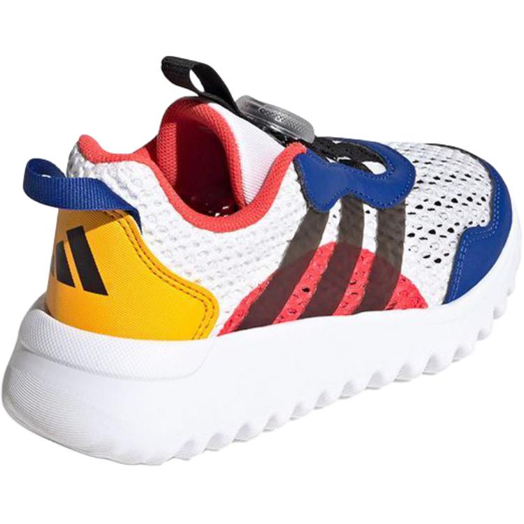 Adidas ActiveFlex Boa 4.0 K White Multi-Color Kids Sneakers Cloud-White Core-Black Bright-Red IH8725